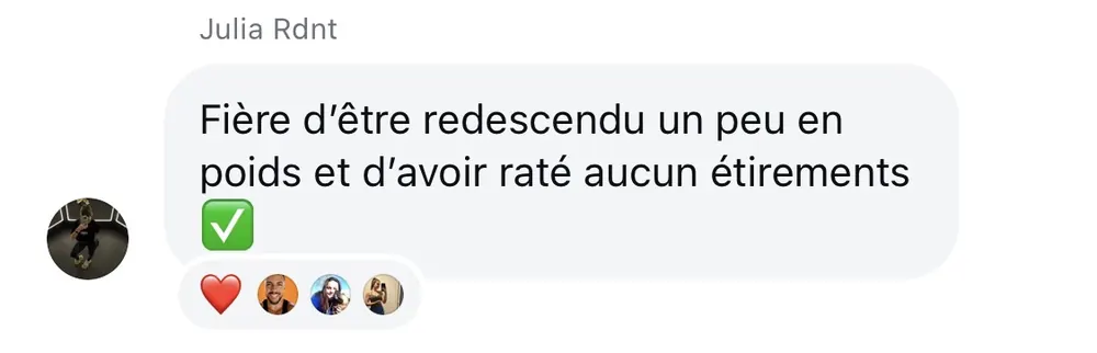 Message reçu d'une élève de l'Académie des Guerrières