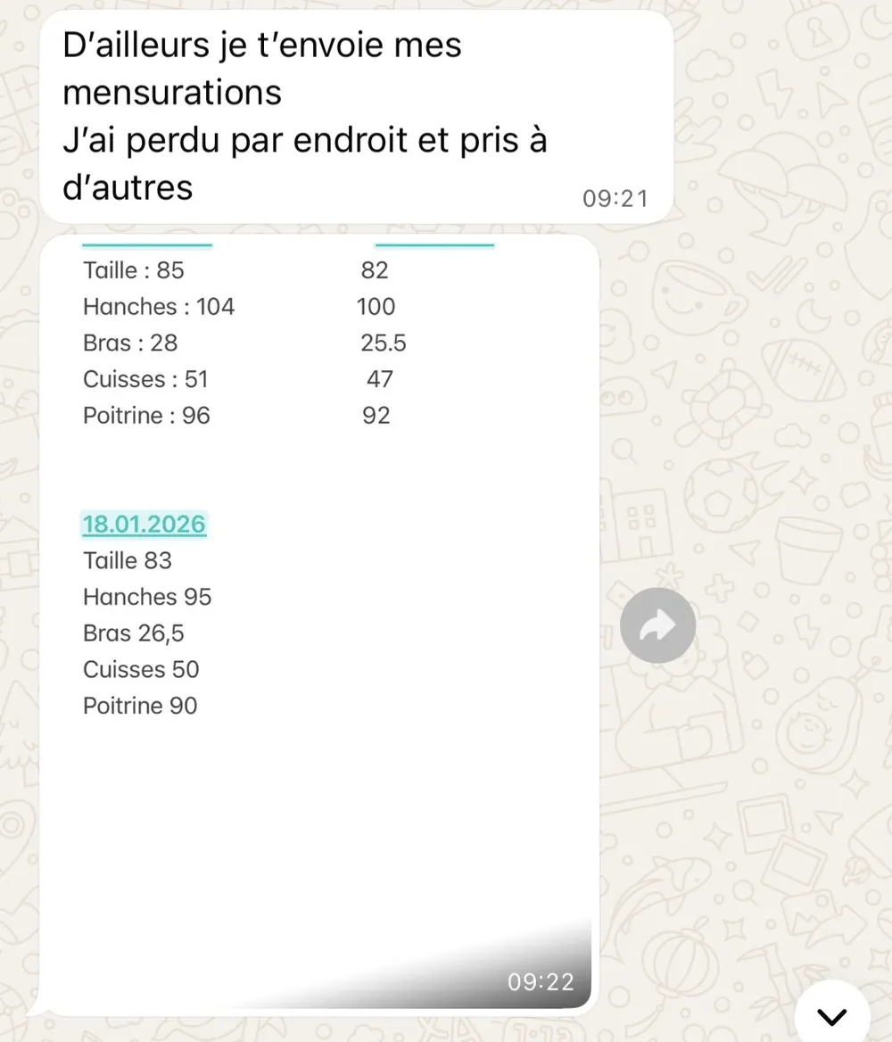 Message reçu d'une élève de l'Académie des Guerrières