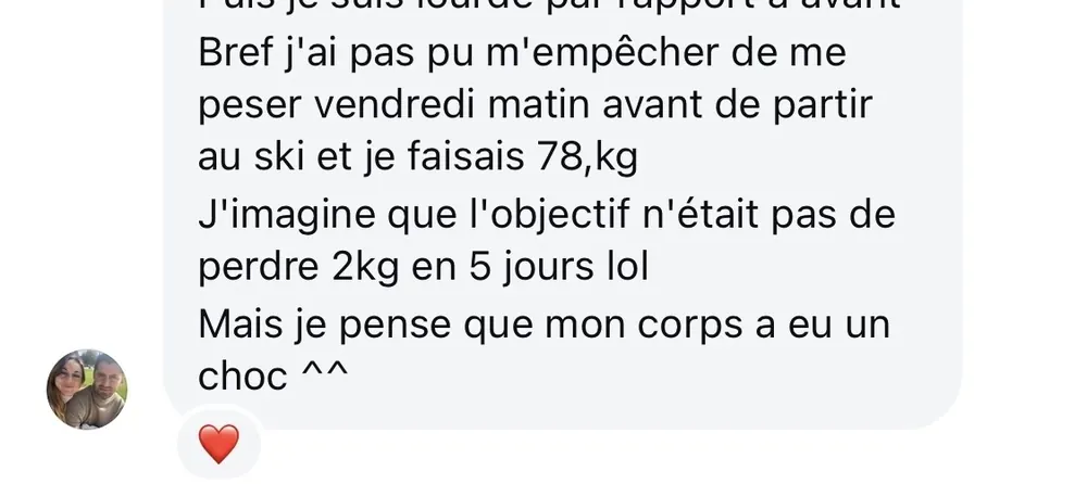 Message reçu d'une élève de l'Académie des Guerrières