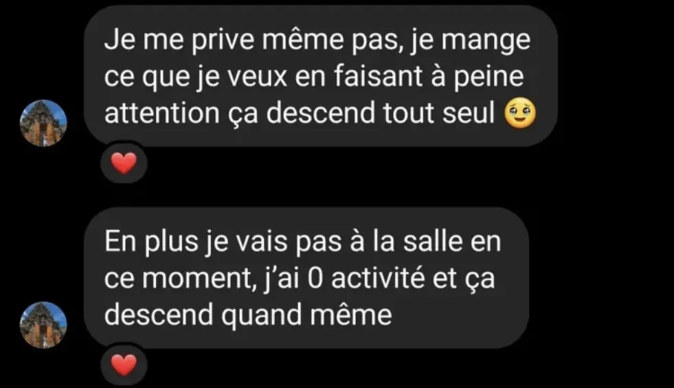 Message reçu d'une élève de l'Académie des Guerrières