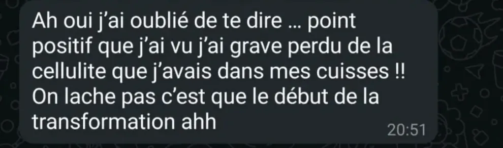 Message reçu d'une élève de l'Académie des Guerrières