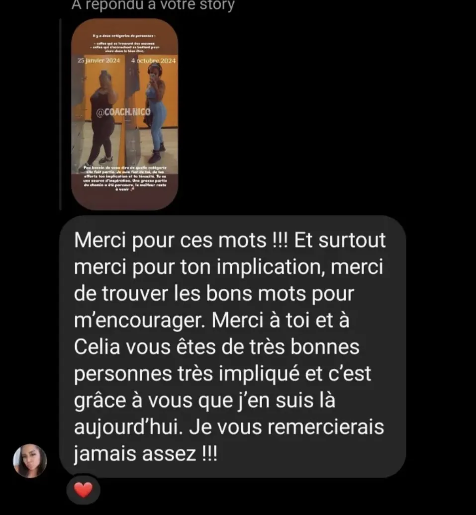 Message reçu d'une élève de l'Académie des Guerrières