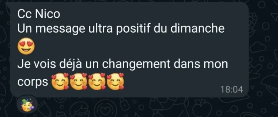 Message reçu d'une élève de l'Académie des Guerrières