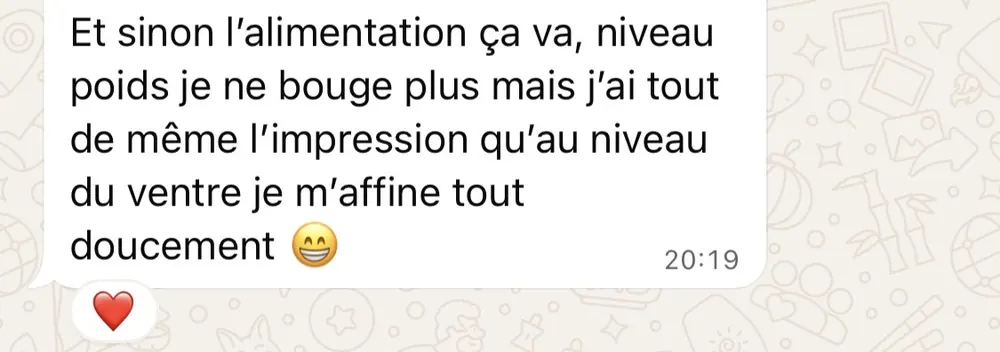 Message reçu d'une élève de l'Académie des Guerrières